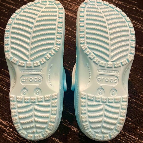CROCS Classic Clog Style #10001 Arctic Blue Unisex M/6 W/8 NWOT - Picture 8 of 8